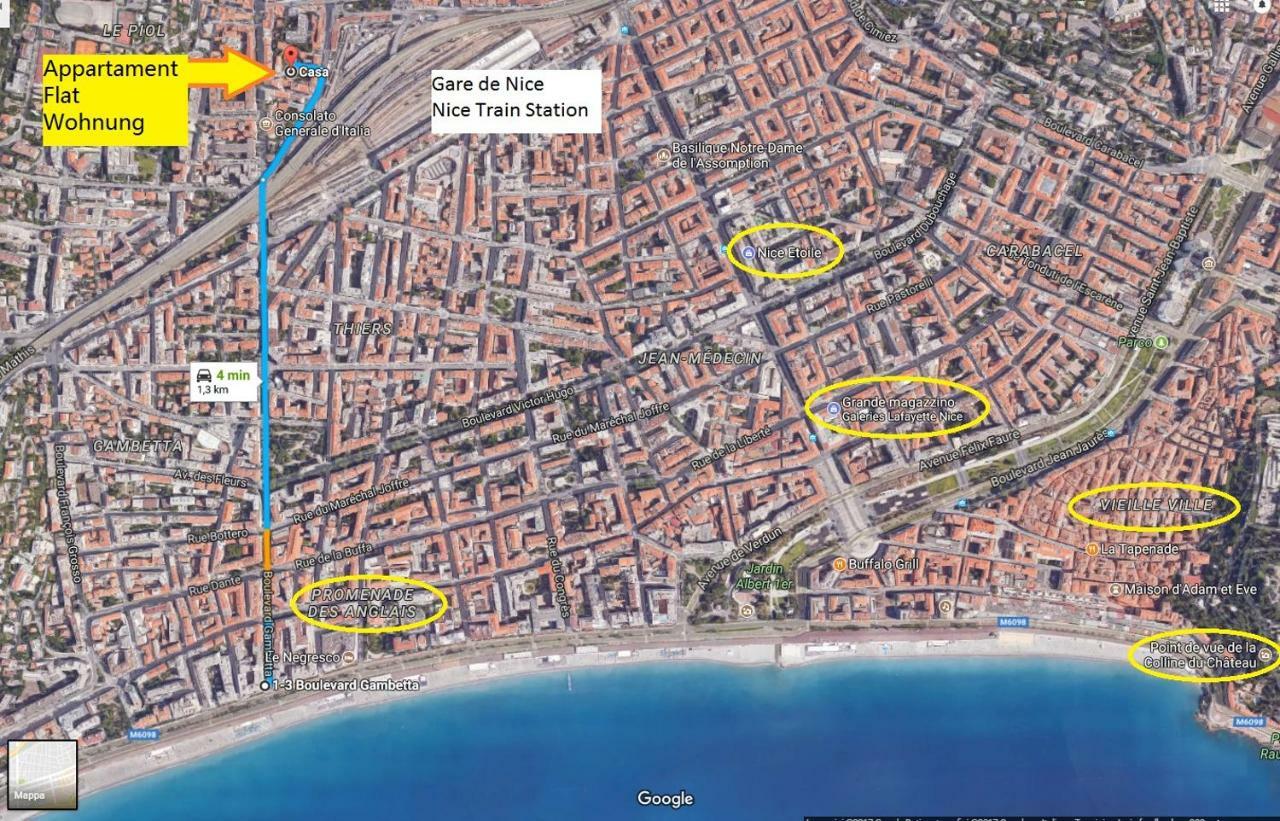 Nice/Nizza : Apartment Εξωτερικό φωτογραφία